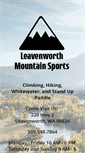 Mobile Screenshot of leavenworthmtnsports.com